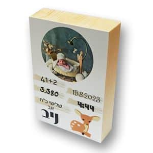 זוג בלוקי עץ 20/30 ס"מ